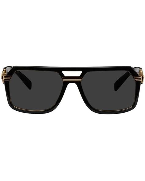 Vintage Icon Pilot Sunglasses Black 